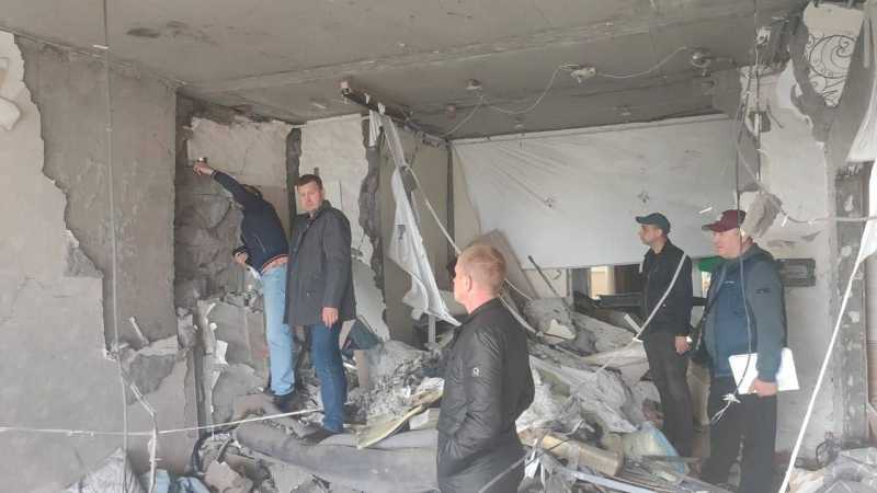 В Новороссийске продолжают выяснять масштабы ущерба после беспилотной атаки