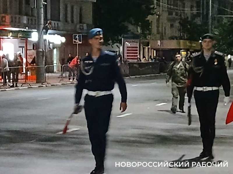 В Новороссийске состоялась репетиция Парада Победы