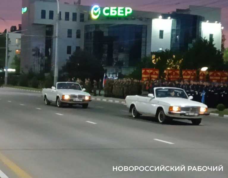 В Новороссийске состоялась репетиция Парада Победы