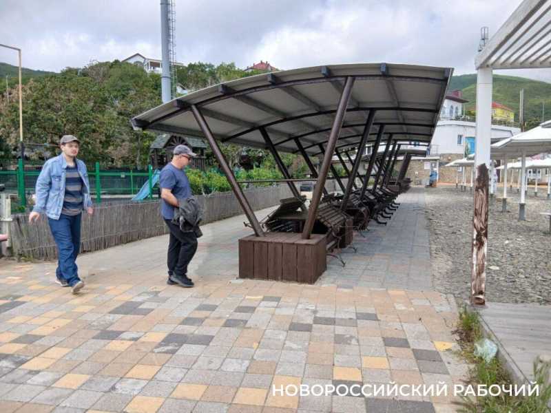 В Новороссийске заработает новый старый пляж со скульптурами … пионеров