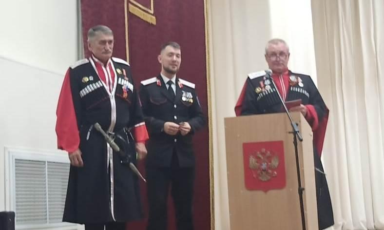 В Раевском станичном казачьем обществе Новороссийского РКО отчитались о проделанной работе