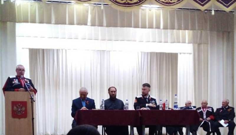 В Раевском станичном казачьем обществе Новороссийского РКО отчитались о проделанной работе