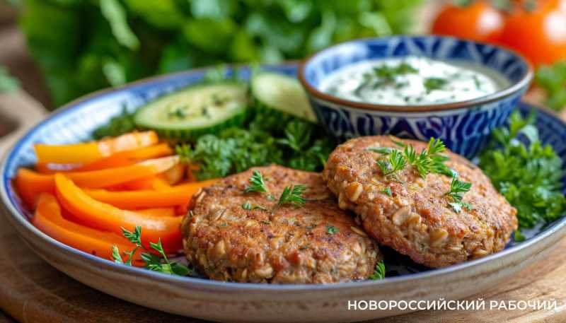 Вегетарианские котлетки из гречки и картофеля