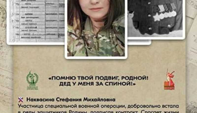 Всероссийский проект Комитета семей воинов Отечества «Помню твой подвиг, родной! Дед у меня за спиной!»