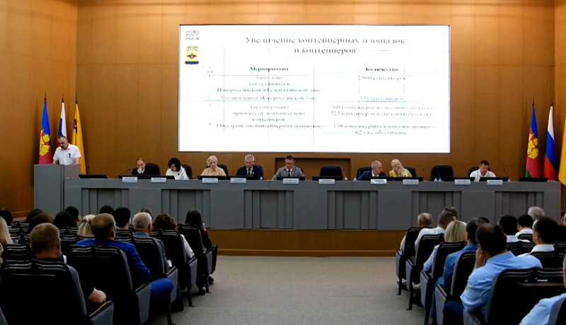 В Новороссийске «Южный региональный оператор» до конца года обустроит 150 контейнерных площадок