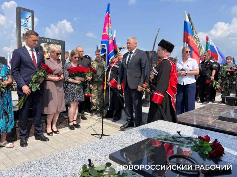 В Новороссийске открыт бюст Герою России Владимиру Гавриленко