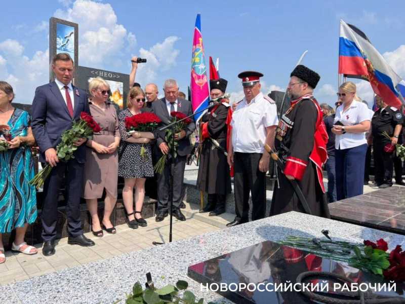 В Новороссийске открыт бюст Герою России Владимиру Гавриленко