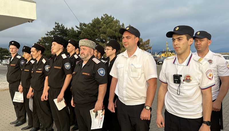 В Новороссийске полиция и казаки будут совместно нести службу в период курортного сезона