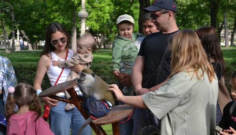 В парке имени Ленинского комсомола состоялся праздник для маленьких жителей Восточного района Новороссийска в честь Дня защиты детей   