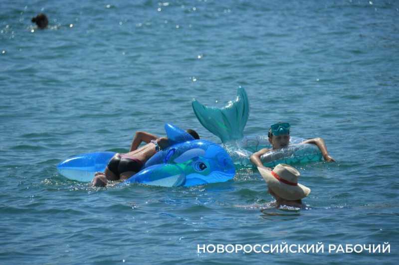 Глотать или не глотать? В Новороссийске море прогрелось до + 27