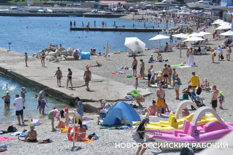Глотать или не глотать? В Новороссийске море прогрелось до + 27