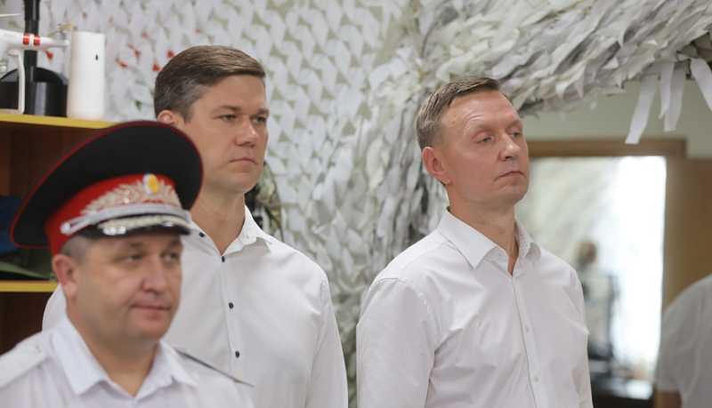 Накануне Дня Воздушно-десантных войск Вениамин Кондратьев посетил легендарную десантно-штурмовую дивизию