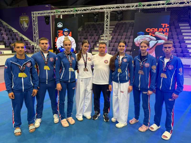 Новороссийские тхэквондисты вернулись из ОАЭ чемпионами мира!