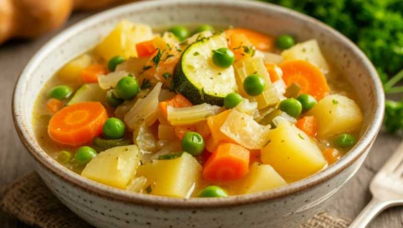 Рецепт любимого овощного рагу – со сметаной вкуснее