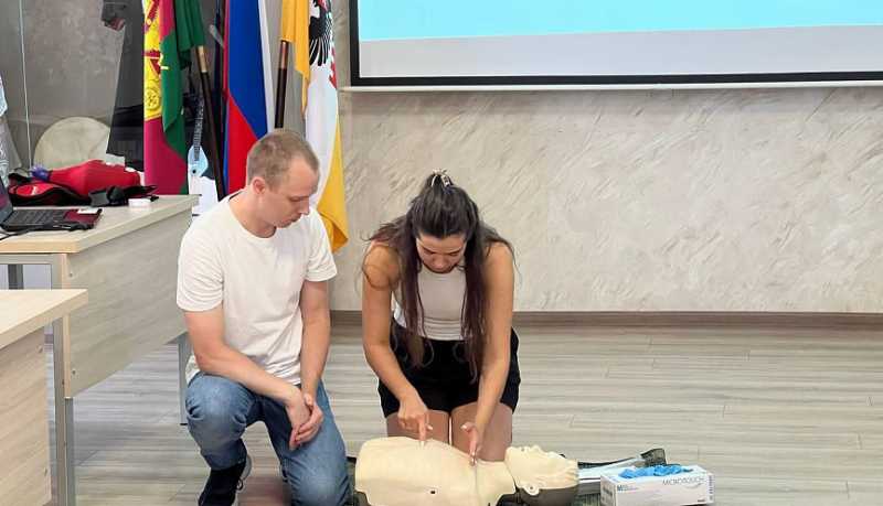 В Краснодарском крае создадут группу инструкторов по оказанию первой помощи