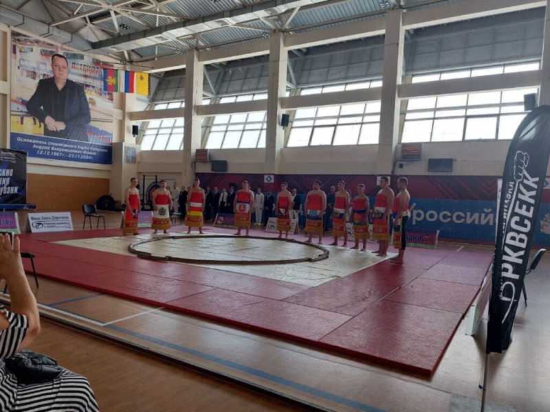 В Новороссийске прошли Всероссийские соревнования по сумо