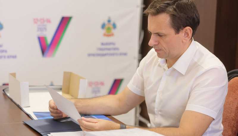 Вениамин Кондратьев подал документы для регистрации в качестве кандидата на пост главы региона