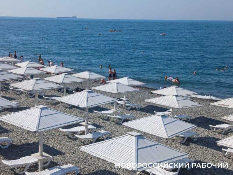 Вода в море Новороссийска уже начинает нагреваться