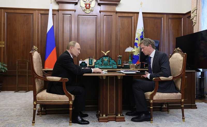 Даниил Егоров подвел итоги налоговых поступлений за семь месяцев 2025 года на встрече с президентом России 