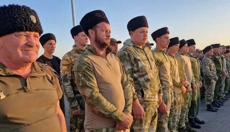 На Кубани провели первые в 2025 году военно-полевые сборы казаков