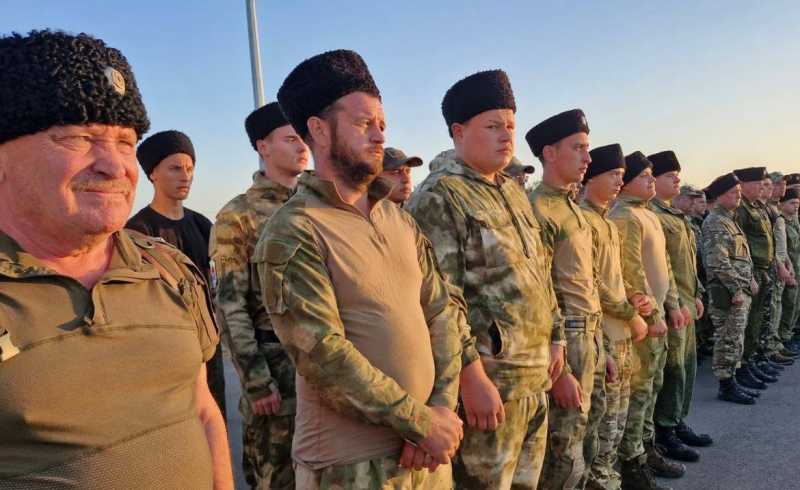 На Кубани провели первые в 2025 году военно-полевые сборы казаков