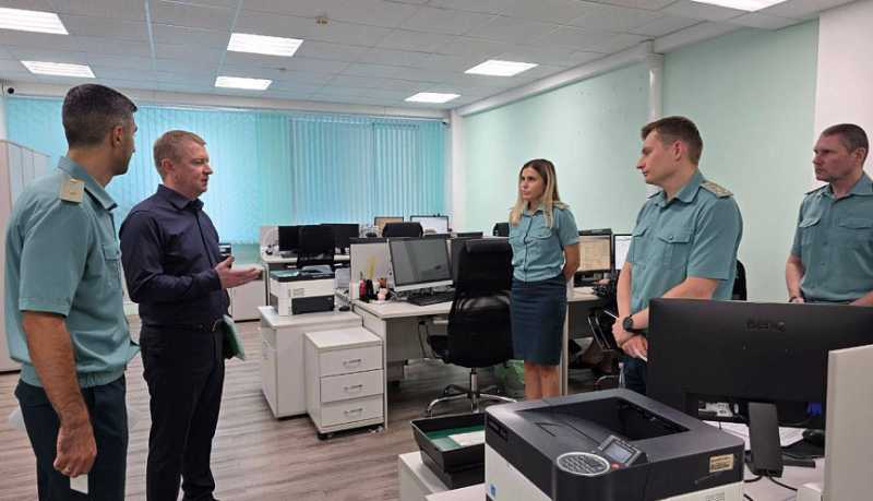 Начальник Южного таможенного управления ﻿посетил с рабочим визитом Новороссийскую таможню