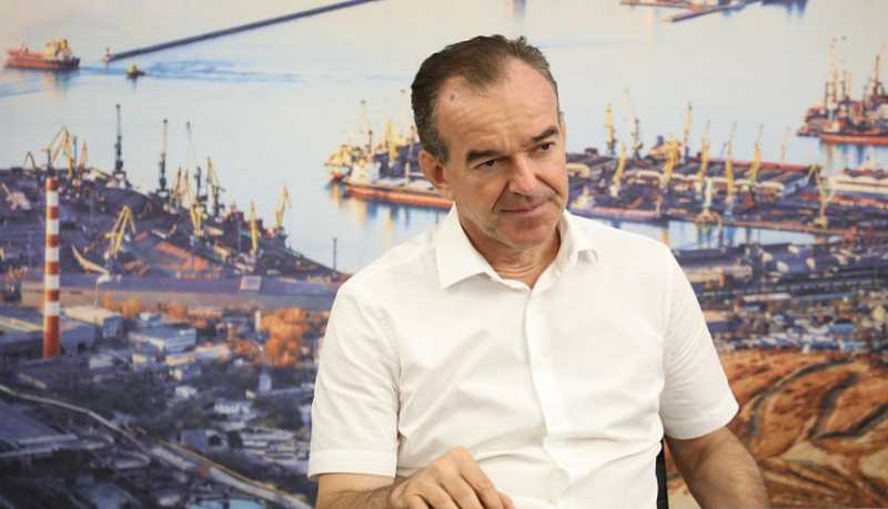 Николай Патрушев провел рабочую встречу с Вениамином Кондратьевым в Новороссийске