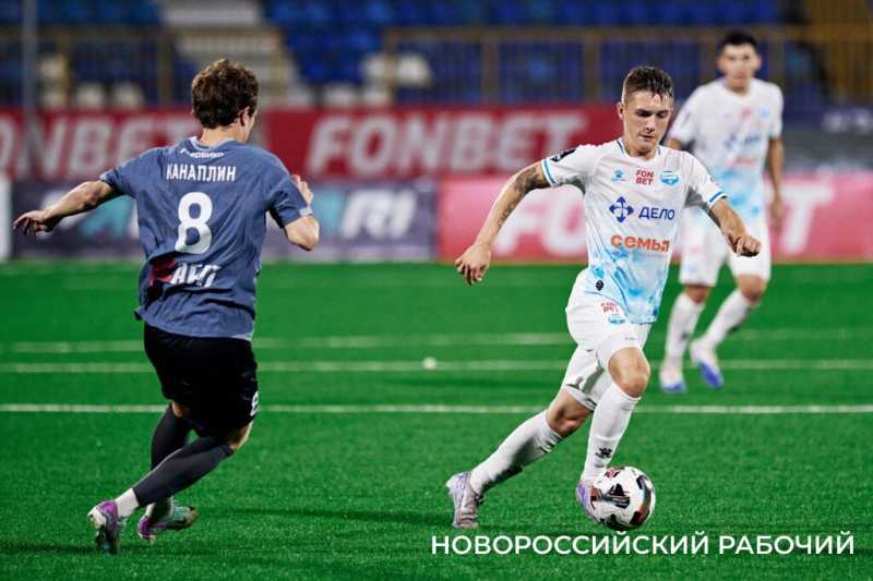 Новороссийский «Черноморец» уступил «Енисею» в домашней игре
