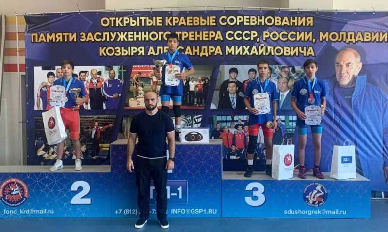 Триумф Новороссийских борцов в Краснодаре