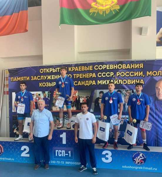 Триумф Новороссийских борцов в Краснодаре