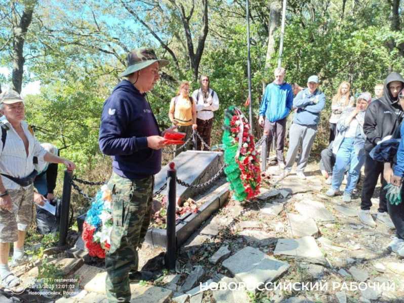 82-й день освобождения Новороссийска! &laquo;Каменный календарь&raquo; на Маркотхе продолжает отсчет