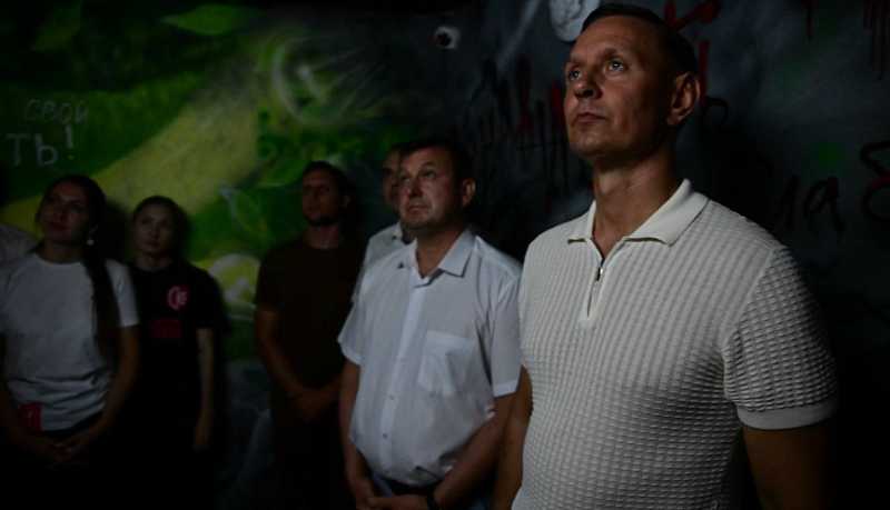 Андрей Кравченко посетил первую в Краснодарском крае социальную квест-комнату