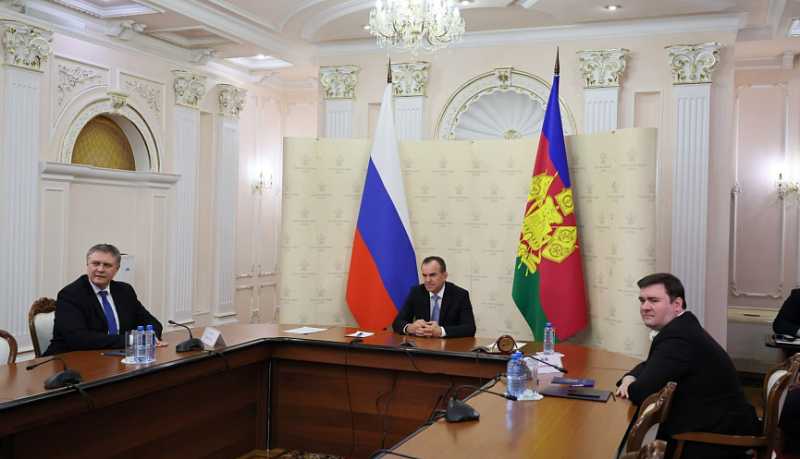 Губернатор Вениамин Кондратьев принял участие во встрече с Владимиром Путиным