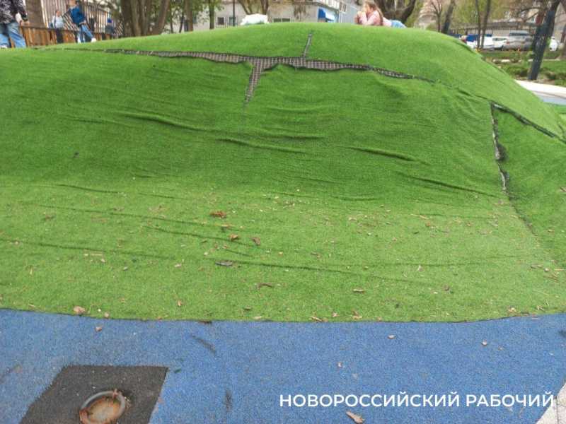 Искусственные холмы в парке Новороссийска могут заменить скалодромом