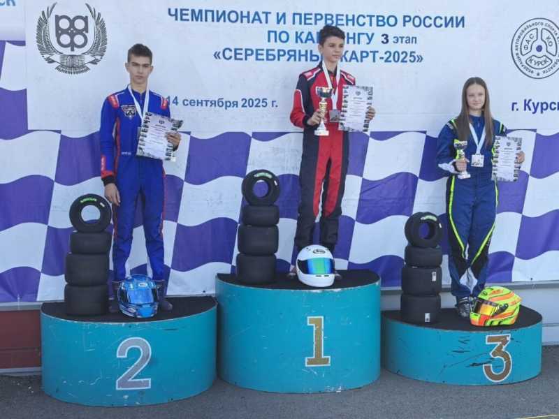 Новороссийские картингисты – призеры всероссийских соревнований