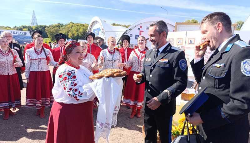 Новороссийские казаки приняли участие в XI Международном фестивале &laquo;Казачья станица Москва&raquo;