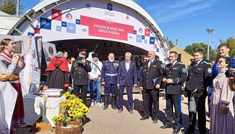 Новороссийские казаки приняли участие в XI Международном фестивале &laquo;Казачья станица Москва&raquo;