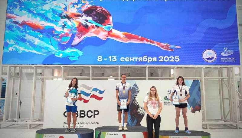 Новороссийские спортсмены стали серебряными призерами первенства Краснодарского края по плаванию