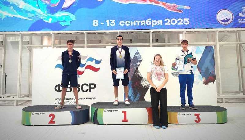Новороссийские спортсмены стали серебряными призерами первенства Краснодарского края по плаванию