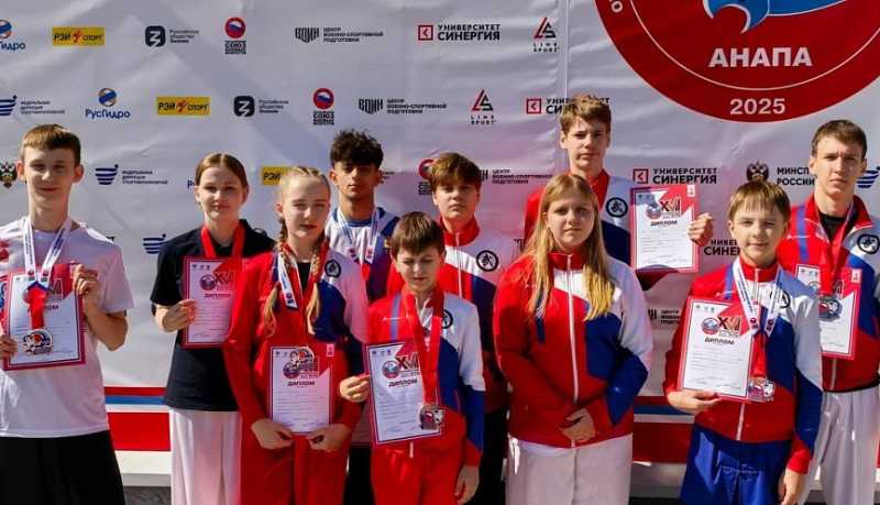 Новороссийские ушуисты блистательно выступили на Всероссийских юношеских играх боевых искусств в Анапе