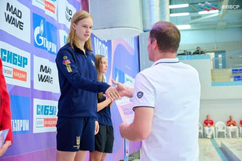 Пловчиха из Новороссийска вошла в сборную России
