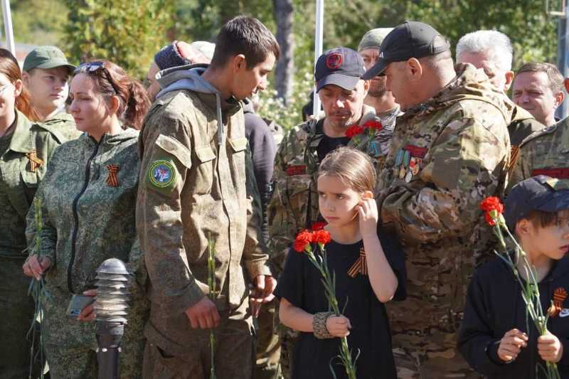 В Крымском районе захоронили останки 120 советских воинов