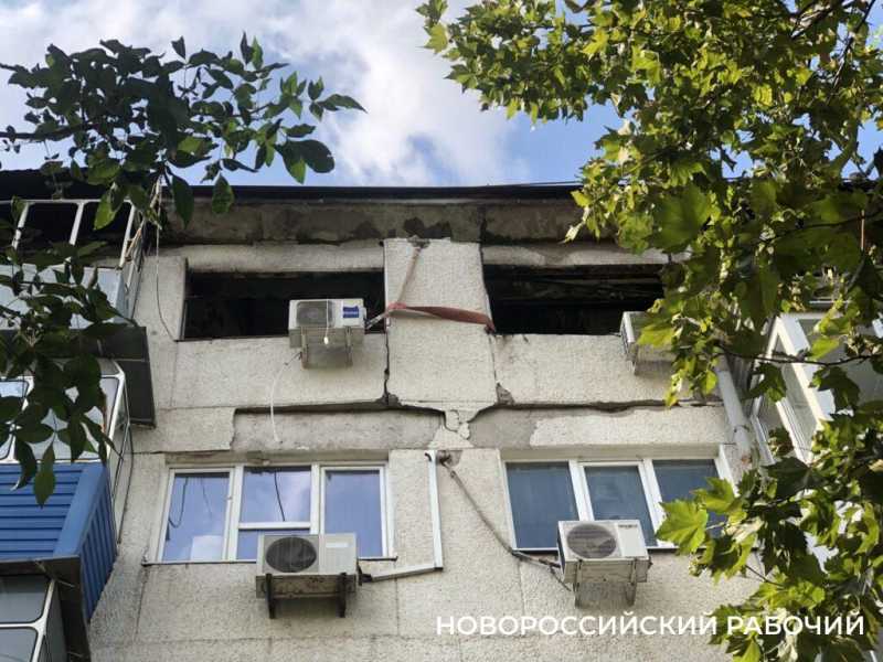 В Новороссийске дом, где летом взорвался газ, все еще ждет ремонта