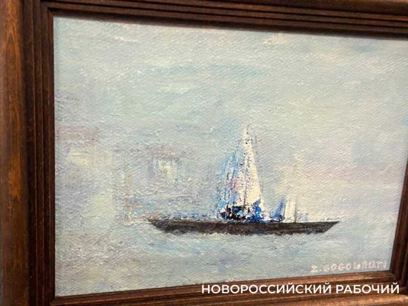 В Новороссийске открылась выставка художника, чью картину купил Рокфеллер