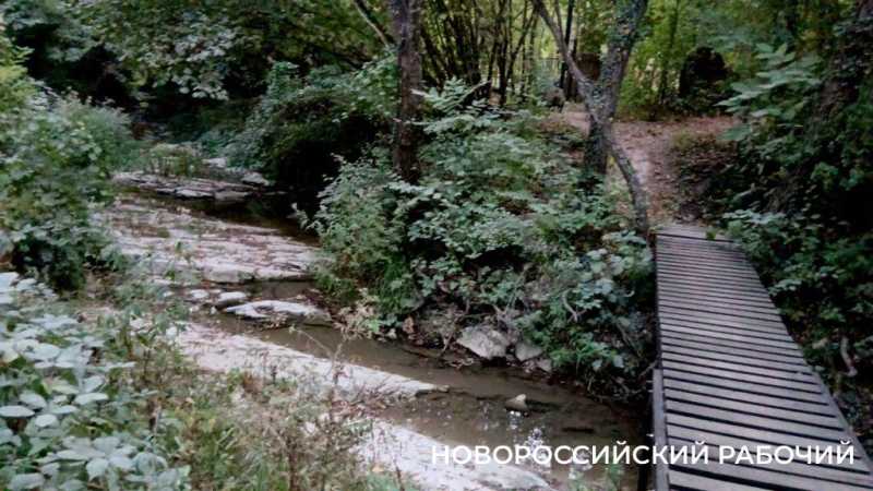 В Новороссийске пересыхают реки. Надеемся на дожди?