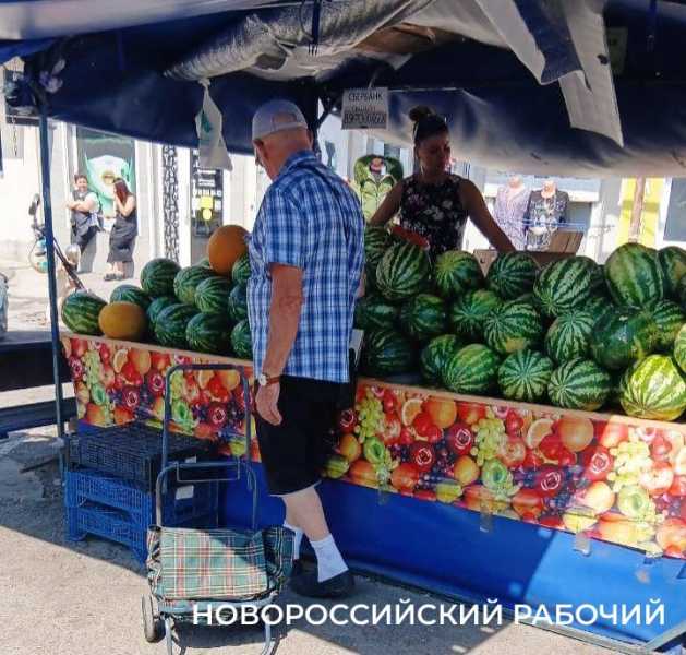 В Новороссийске подешевели арбузы