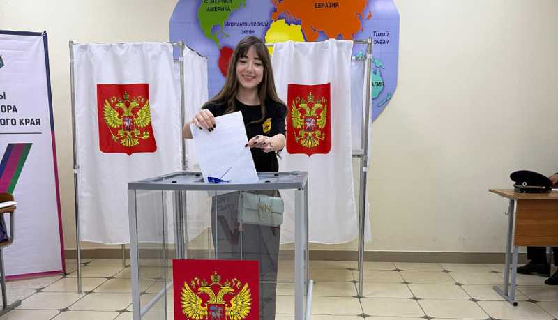В Новороссийске завершилось голосование на выборах губернатора Краснодарского края и депутатов городской Думы VIII созыва