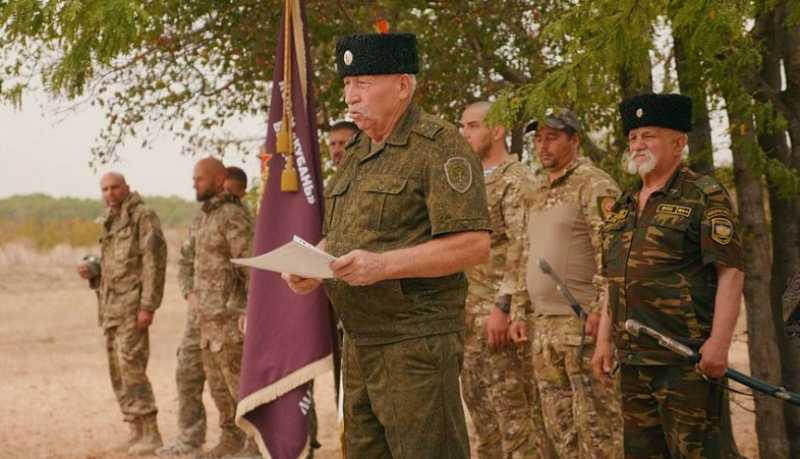 В учебном центре &laquo;Кубань&raquo; провели церемонию отправки казаков в зону СВО