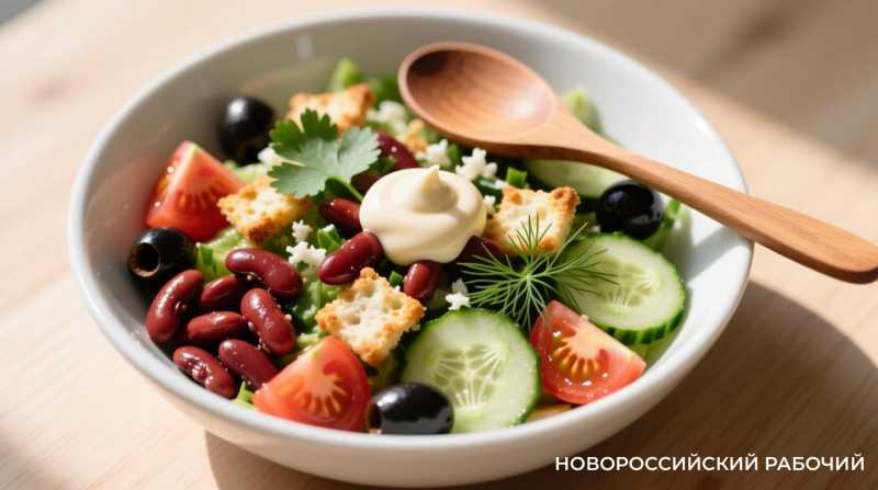 Салат &laquo;Хрустомания с морской изюминкой&raquo;