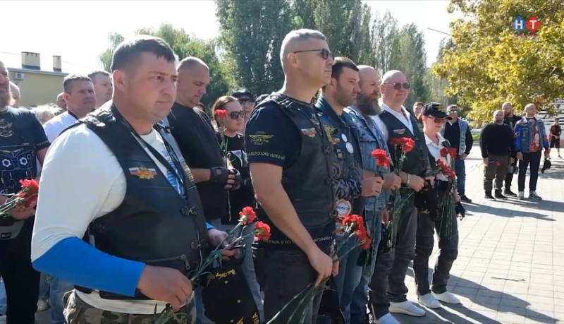 Участники мотопробега, посвященного 80-летию Победы в Великой Отечественной войне, посетили город-герой Новороссийск